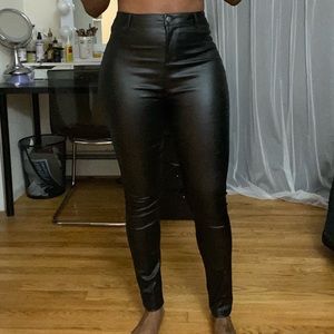 FashionNova Faux Leather Pants